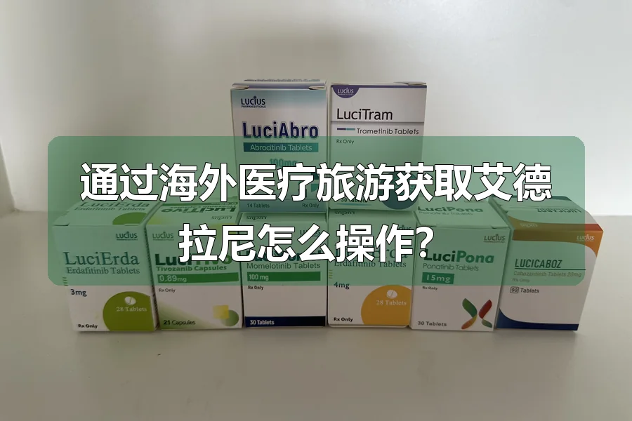 通过海外医疗旅游获取艾德拉尼怎么操作？
